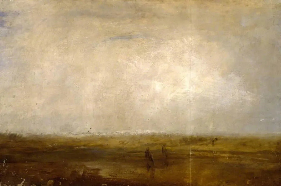 A Sandy Beach - J. M. W. Turner