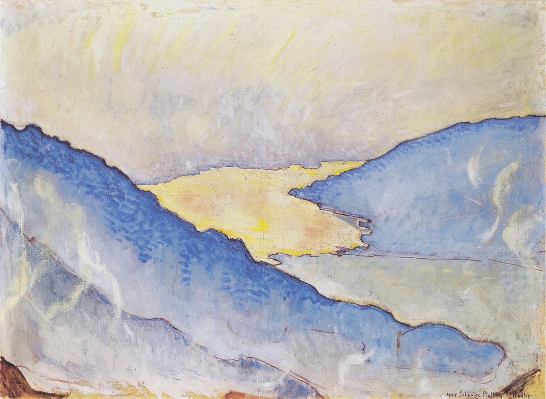 Abendnebel am Thunersee - Ferdinand Hodler