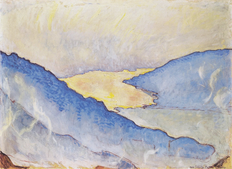 Abendnebel am Thunersee - Ferdinand Hodler
