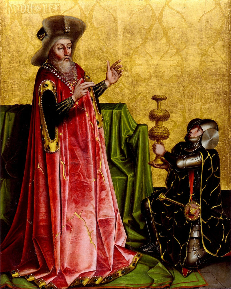 Abisai devant David - Konrad Witz