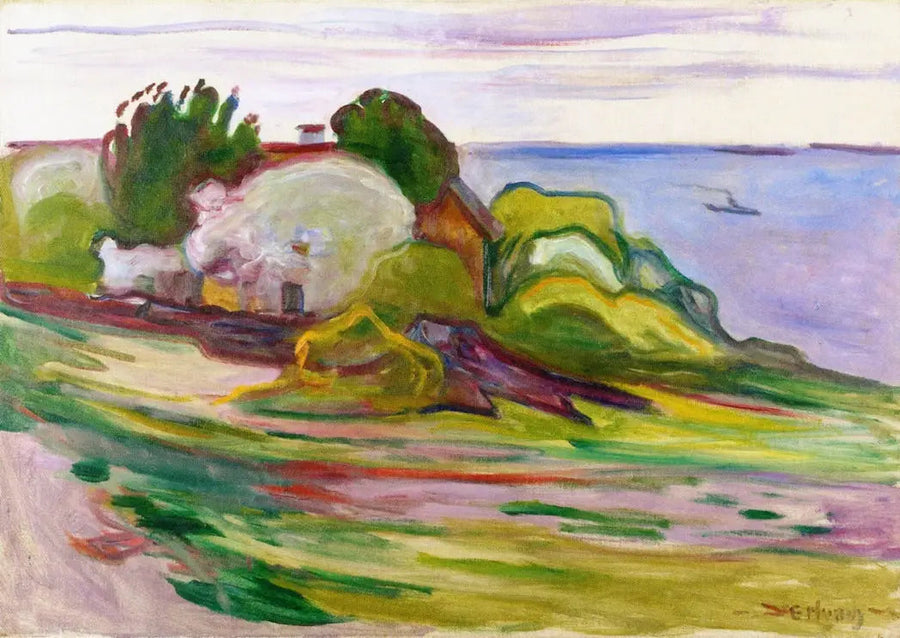 Abres et Torpilleur - Edvard Munch