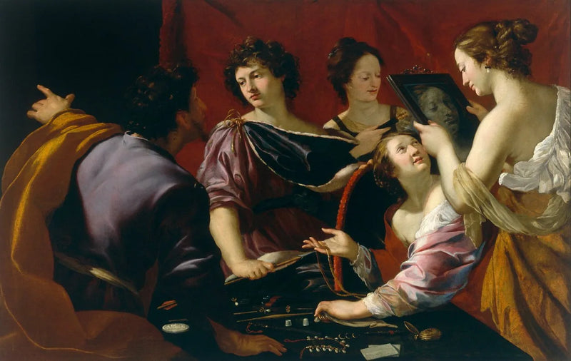 Achille a Sciro - Simon Vouet