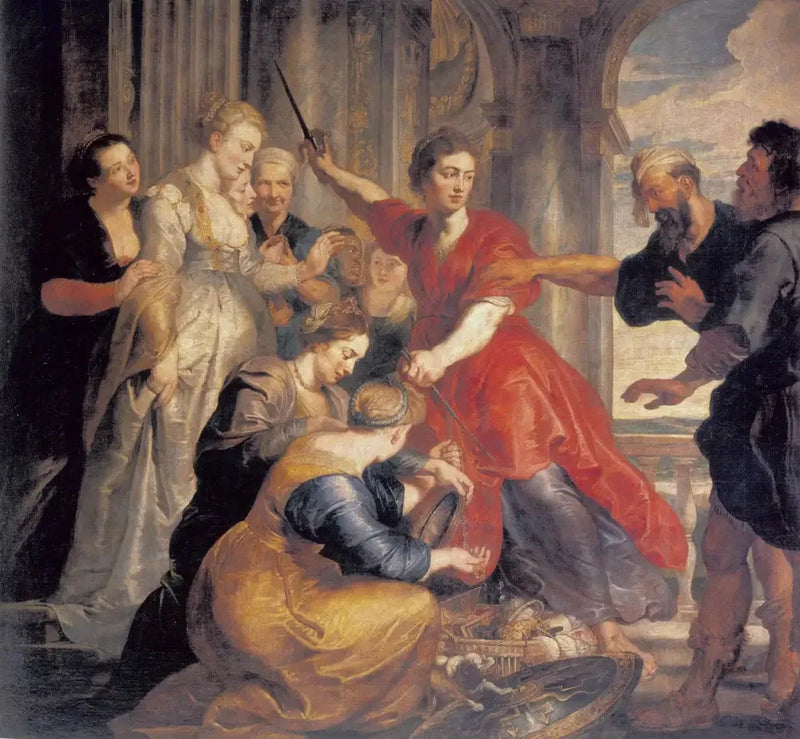 Achille découvert par Ulysse et Diomède - Peter Paul Rubens