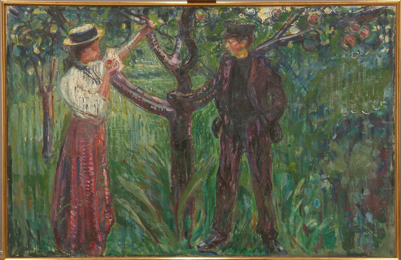 Adam et Ève - Edvard Munch