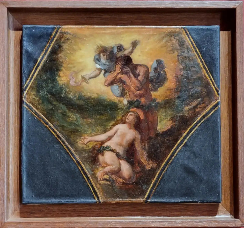 Adam et Ève - Eugène Delacroix