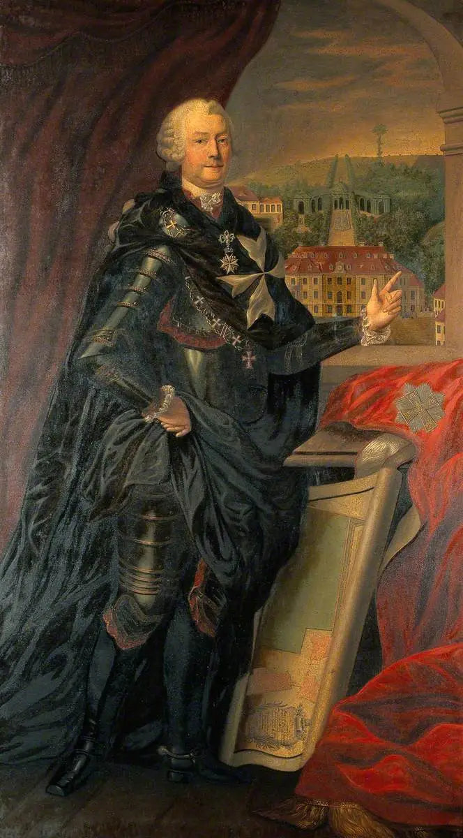 Adam Rudolf von Schönberg - Anton Graff - Alpha Reproduction