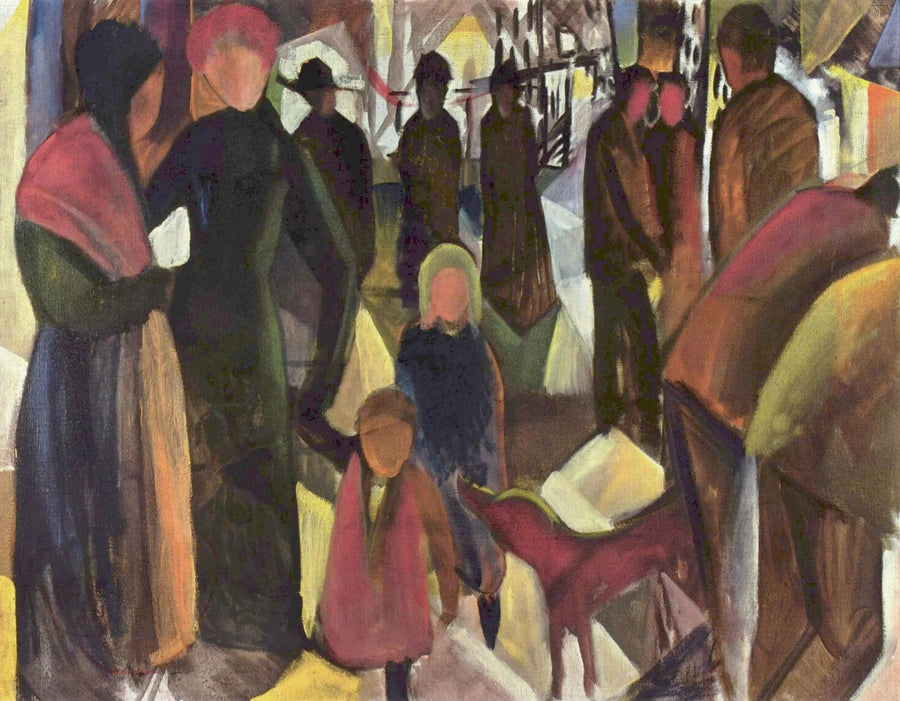 Adieu - August Macke