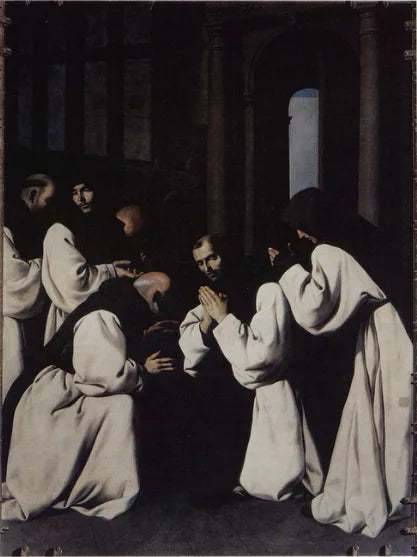 Adieu du Père Juan de Carrión - Francisco de Zurbarán