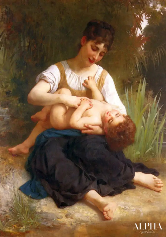 Adolphus Enfant et Adolescent - William Bouguereau - Reproductions de tableaux et peintures haut de gamme