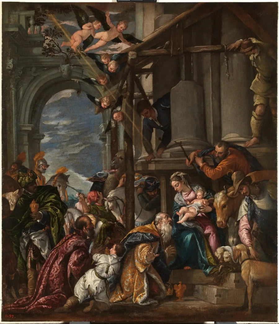 Adoración de los Reyes Magos - Paul Véronèse