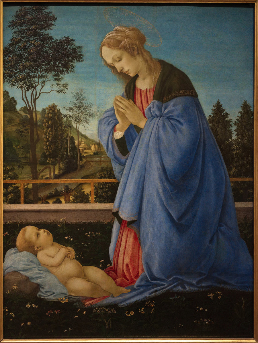 L’Adoration de l’Enfant - Filippino Lippi