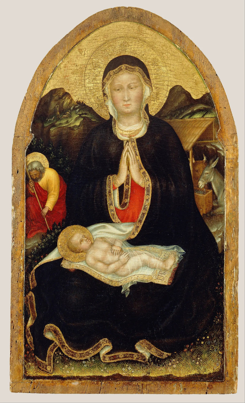 Adoration de l'Enfant - Gentile da Fabriano