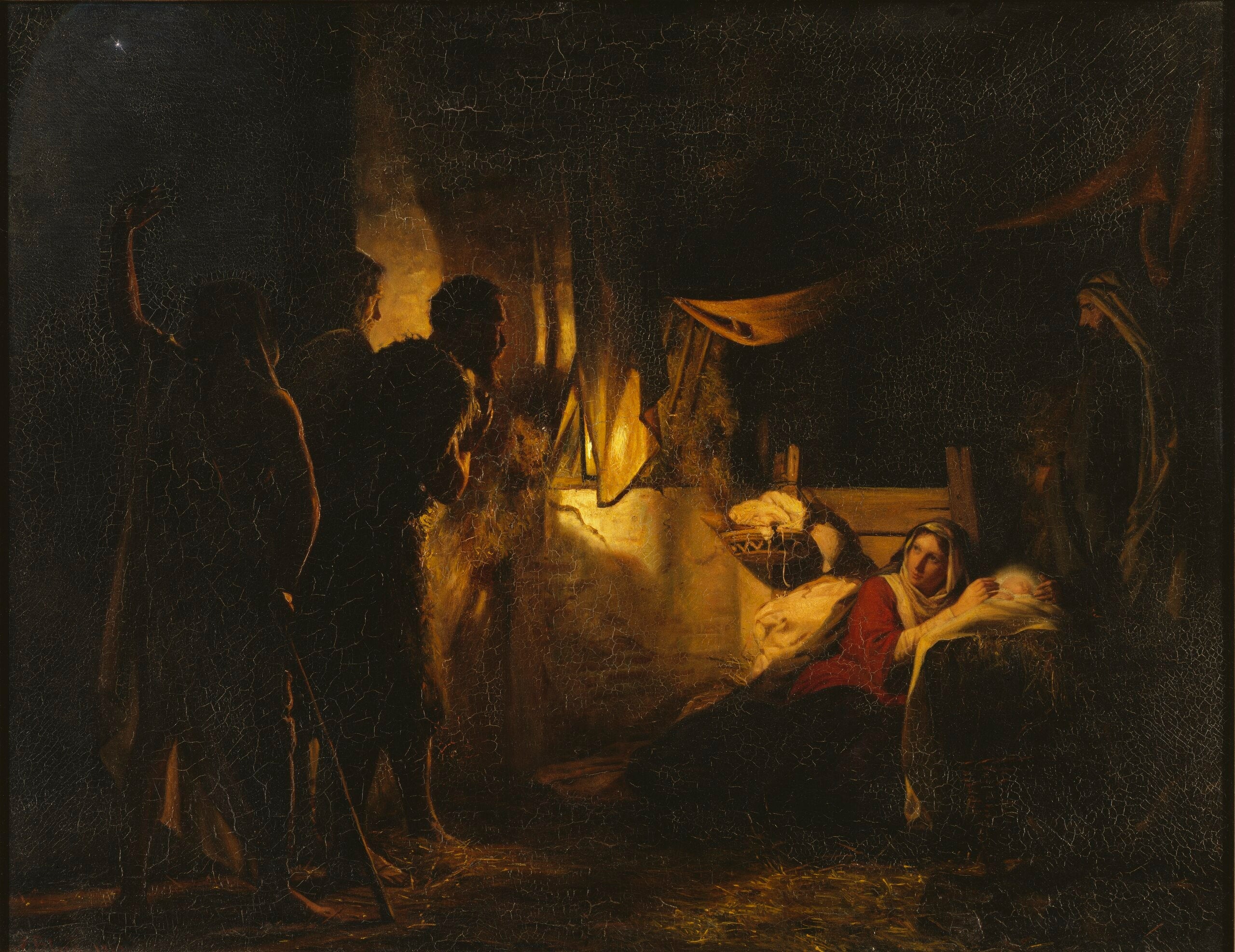 Adoration des bergers - Carl Heinrich Bloch - Alpha Reproduction