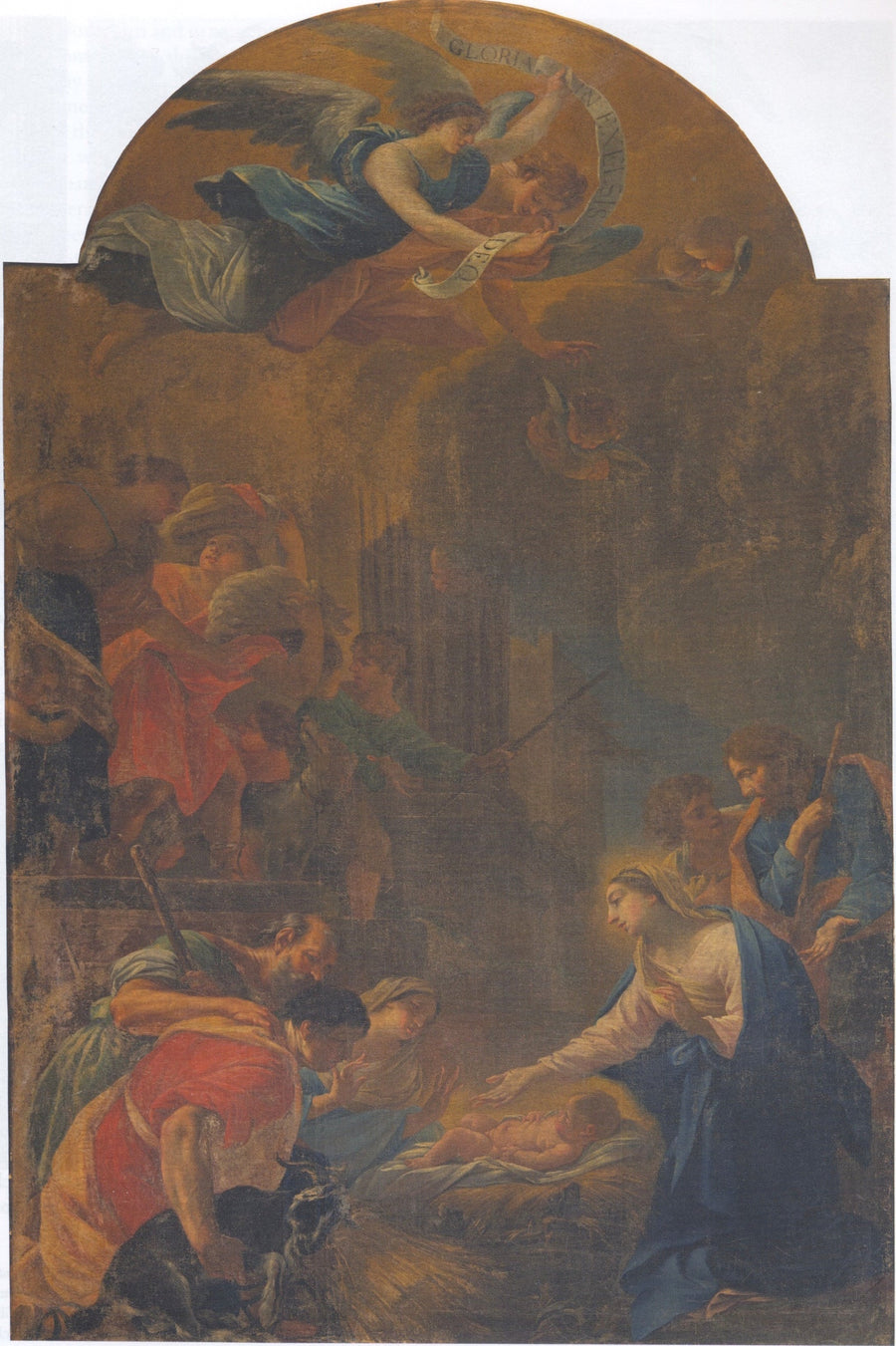Adoration des bergers - Simon Vouet