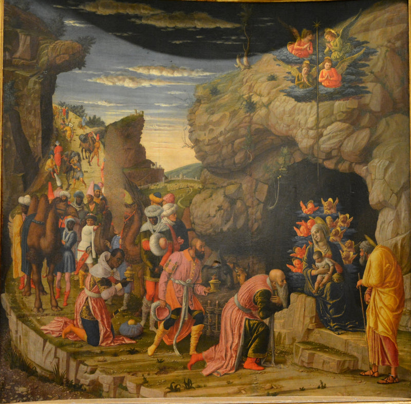Adoration des Mages - Andrea Mantegna