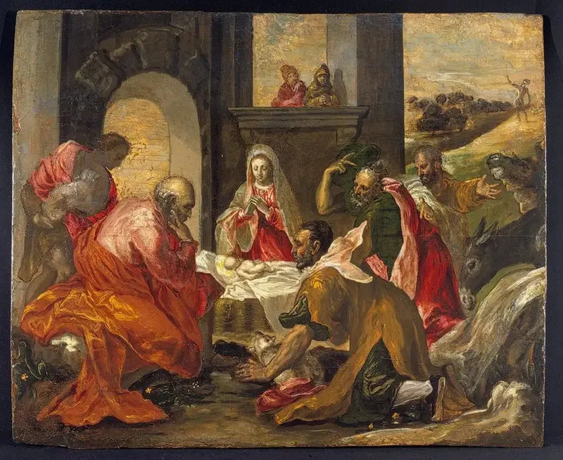 Adoration des Mages - El Greco