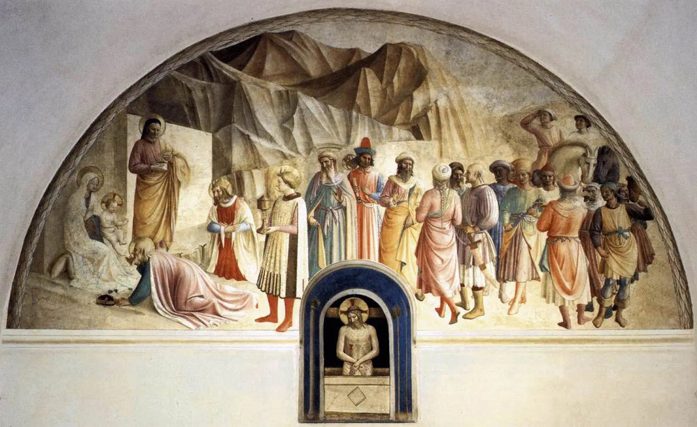 Adoration des mages - Fra Angelico - Alpha Reproduction