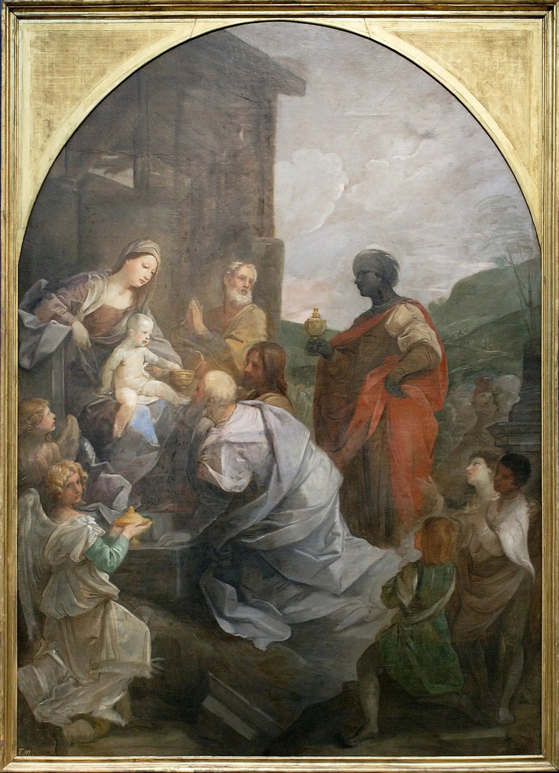 Adoration des Mages - Guido Reni