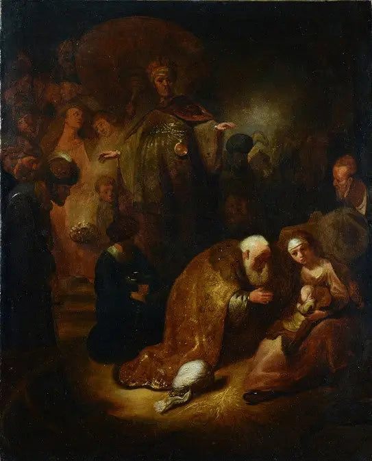 Adoration des Mages - Rembrandt