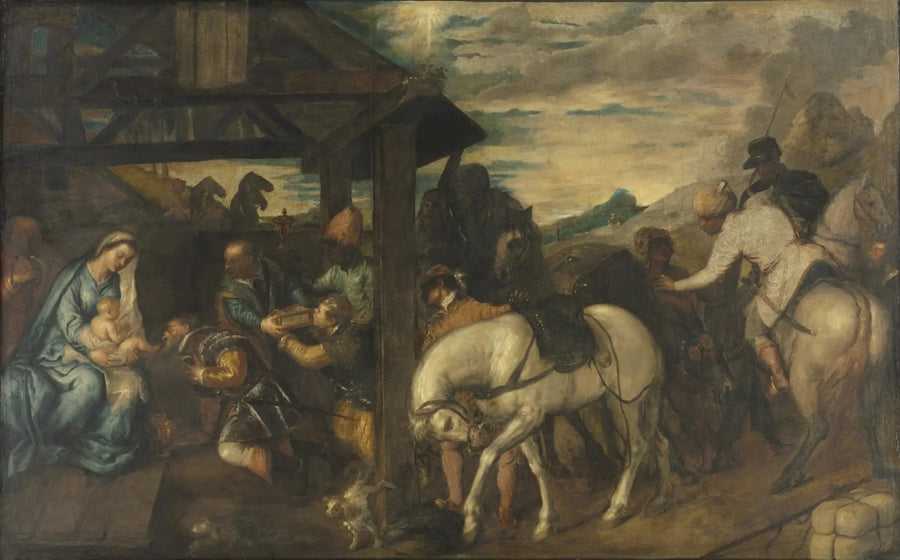 Adoration des Mages - Titian