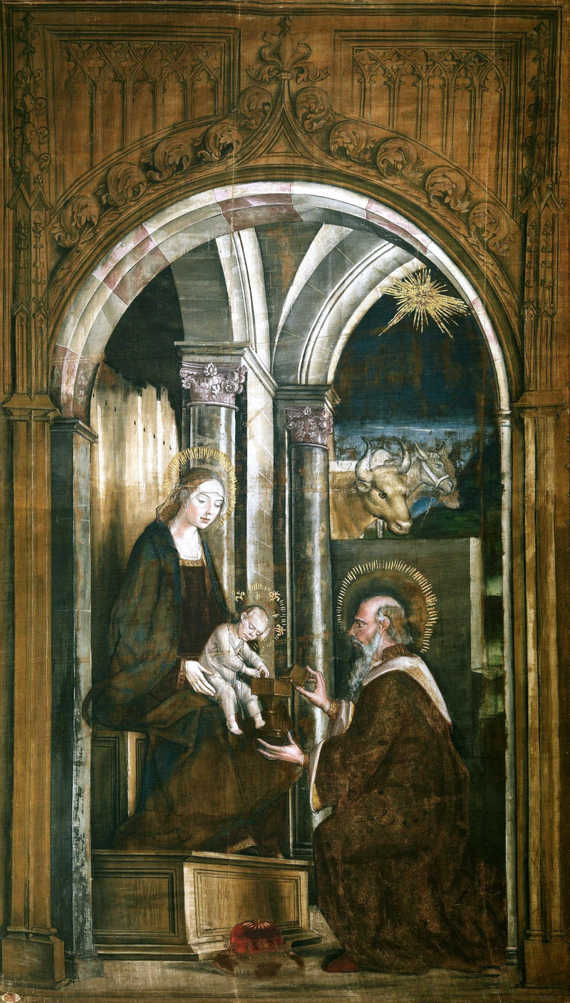 Adoration du Premier Mage - Pedro Berruguete