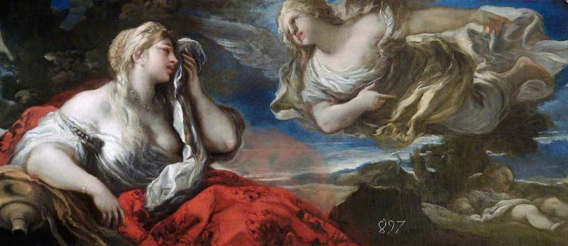 Agar et Ismaël dans le désert - Luca Giordano