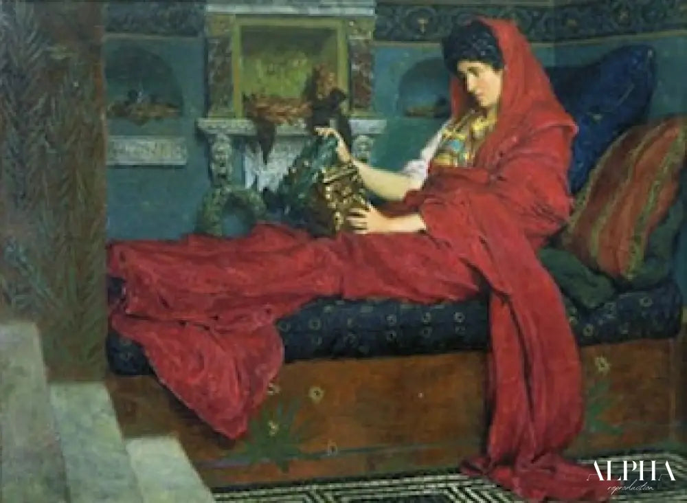 Agrippine avec les cendres de Germanicus - Lawrence Alma-Tadema Reproductions de tableaux à la peinture à l’huile