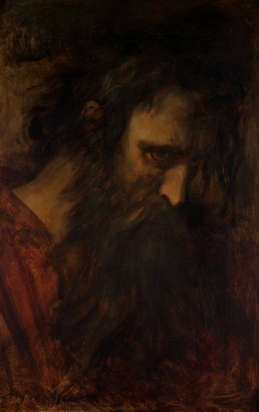 Ahasverus of De wandelende jood - Ary Scheffer