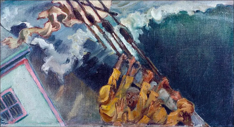 La Tempête - Akseli Gallen-Kallela