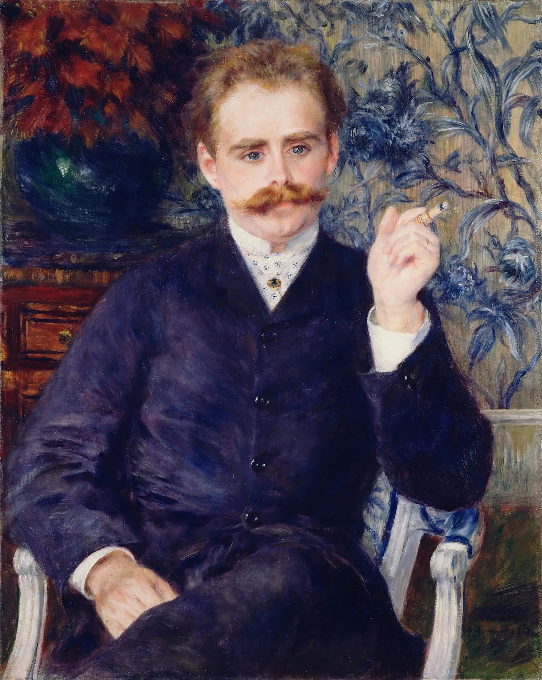 Albert Cahen d’Anvers - Pierre-Auguste Renoir image 1 tableau peint à l’huile sur toile