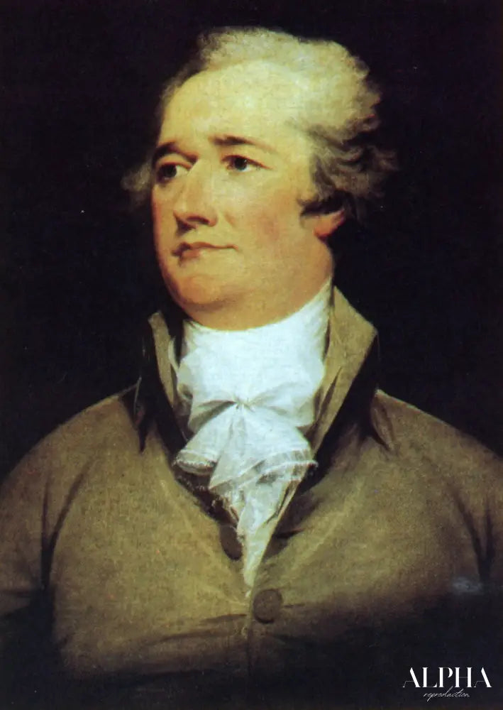 Alexander Hamilton - John Trumbull - Reproductions de tableaux et peintures haut de gamme