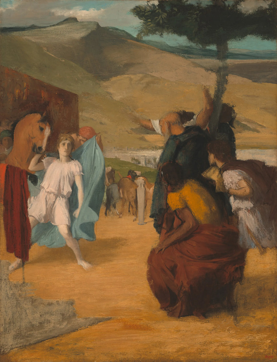 Alexandre et Bucéphale, 1861–1862 – Edgar Degas