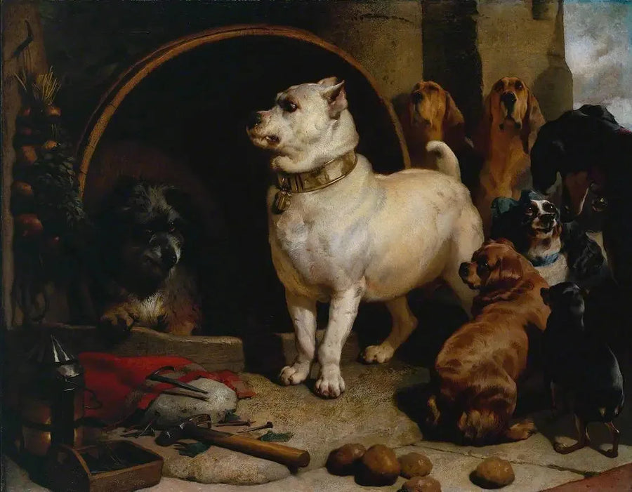 Alexandre et Diogène - Edwin Henry Landseer
