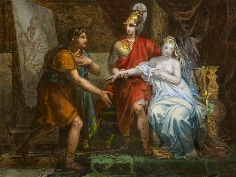 Alexandre le Grand cédant Campaspe à Apelle - Charles Meynier