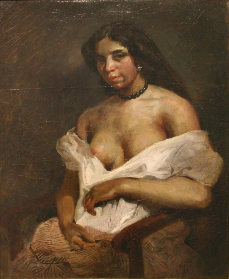 Aline la mulâtresse - Eugène Delacroix