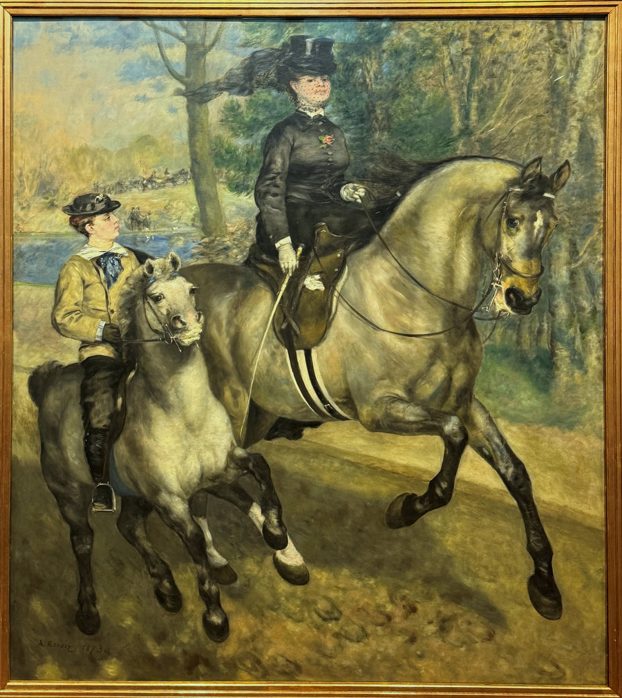 Allée cavalière au bois de Boulogne – Pierre-Auguste Renoir