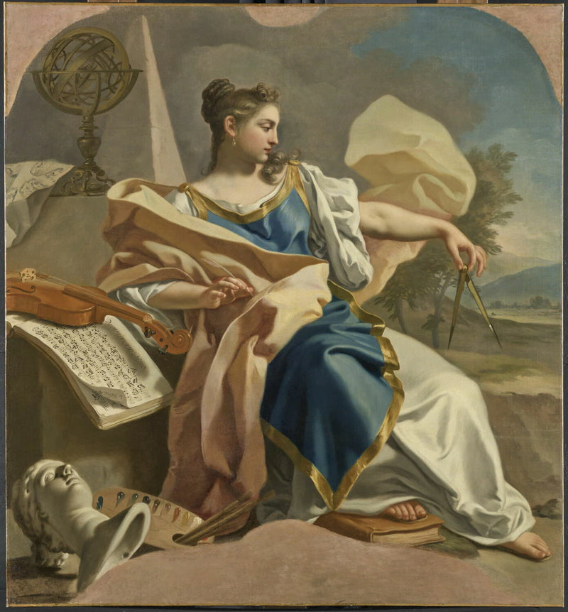 Allégorie des Arts - Francesco de Mura