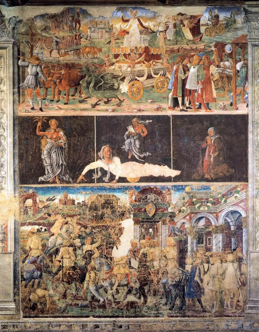 Allégorie d'août : Le triomphe de Cérès - Cosmè Tura