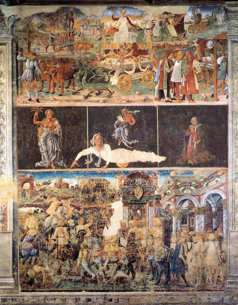 Allégorie d'août : Le triomphe de Cérès - Cosmè Tura