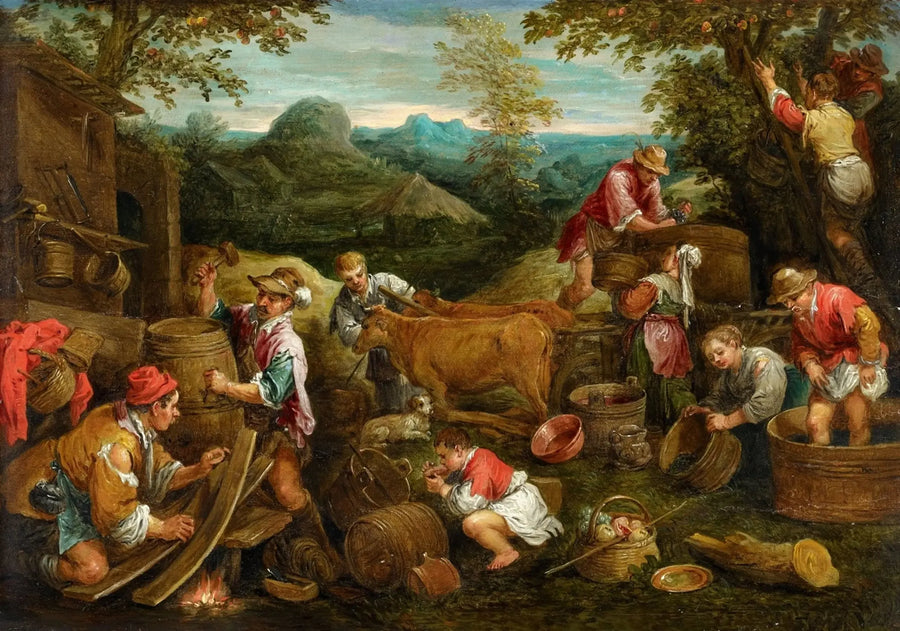 Allégorie de l'automne - David Teniers le Jeune