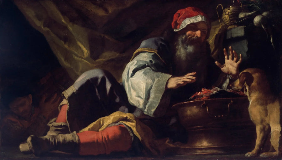 Allégorie de l'hiver - Francesco Solimena