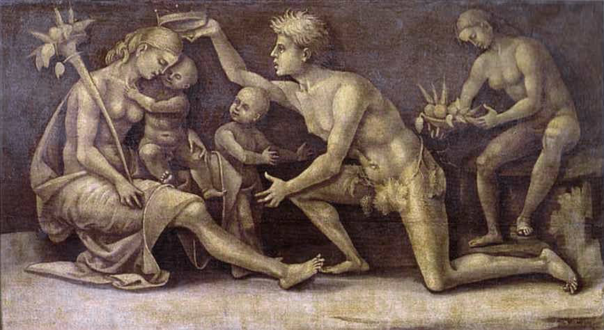 Allégorie de la fertilité et de l'abondance - Luca Signorelli