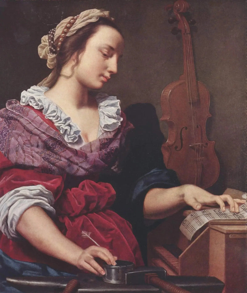 Allégorie de la musique - Lorenzo Lippi