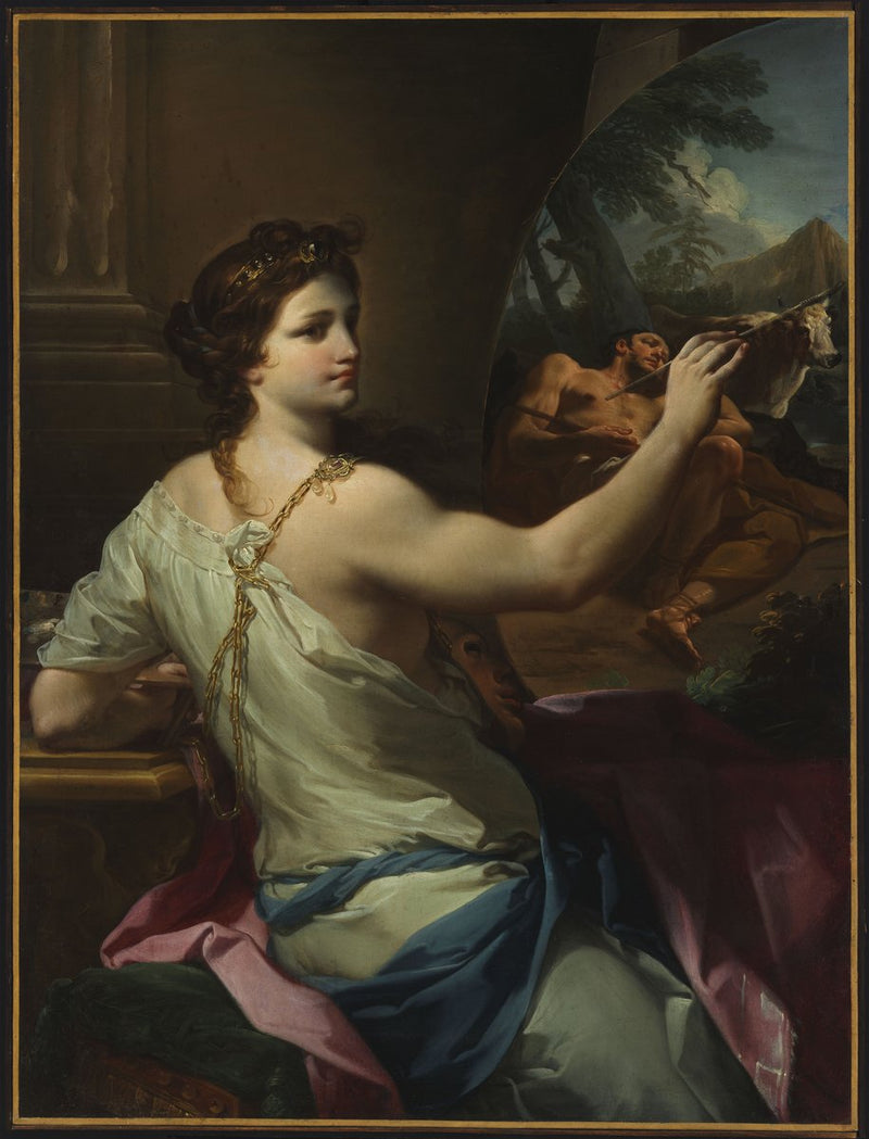 Allégorie de la peinture - Corrado Giaquinto