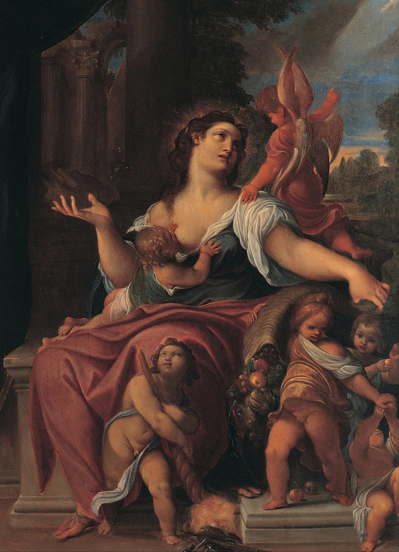Allégorie de la Providence - Ludovico Carracci