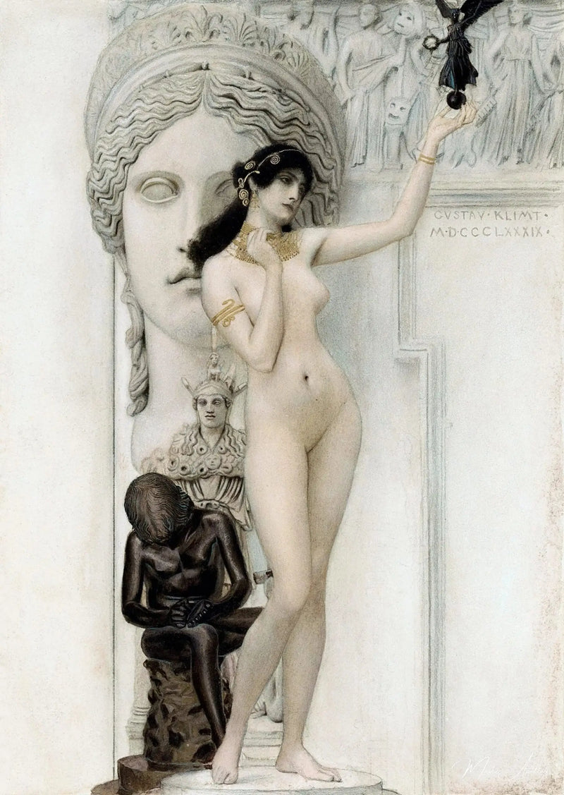 Allégorie de la sculpture - Gustav Klimt