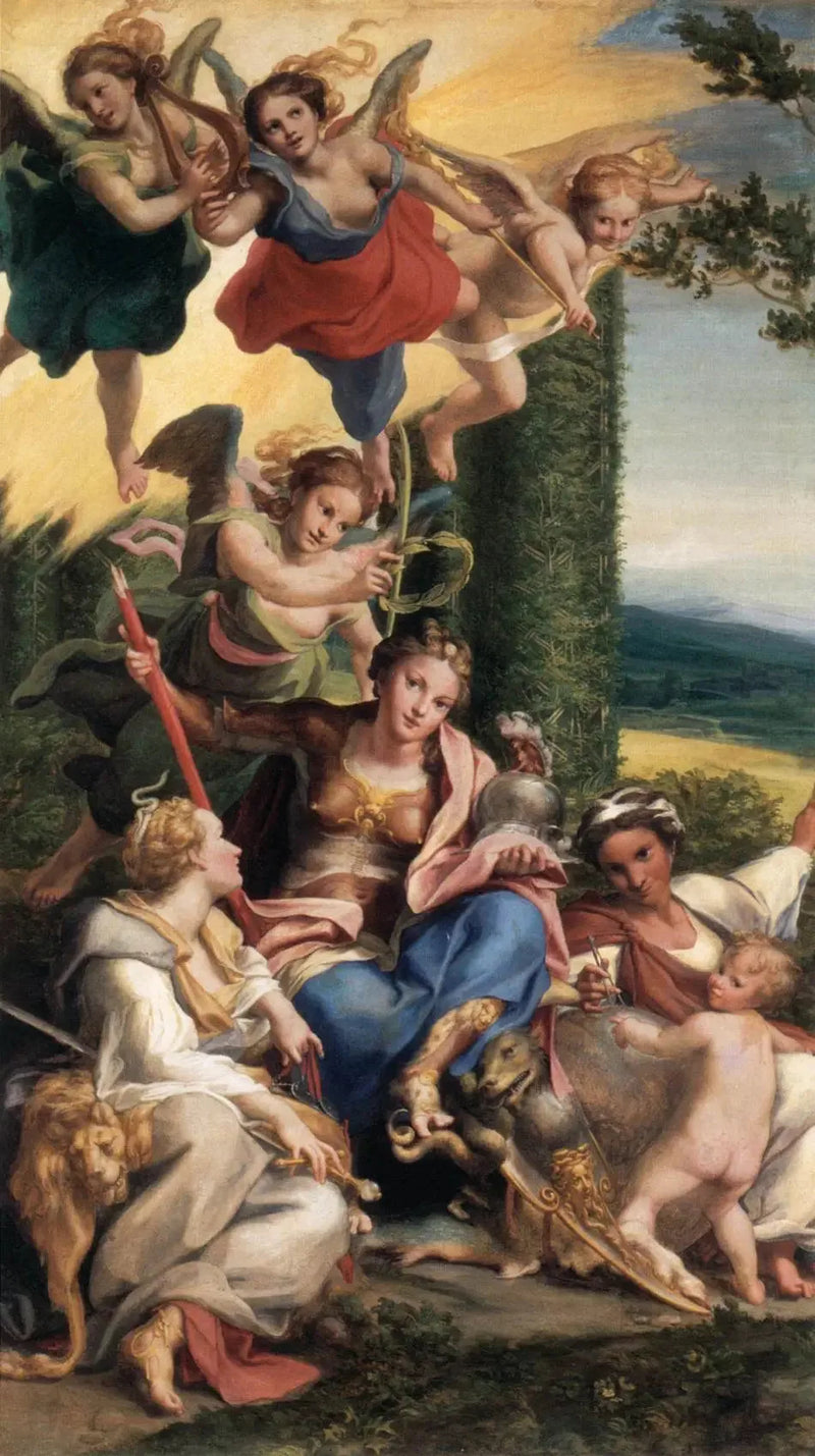 Allégorie de la Vertu - Antonio da Correggio