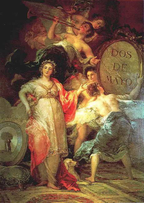 Allégorie de la ville de Madrid - Francisco de Goya