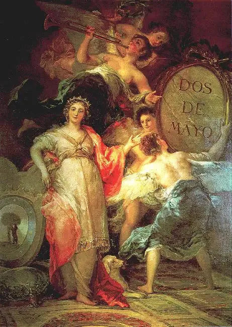 Allégorie de la ville de Madrid - Francisco de Goya