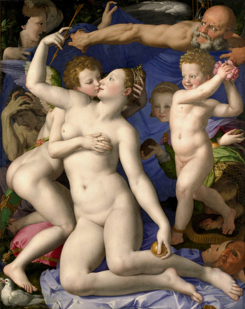 Allégorie du triomphe de Vénus - Bronzino
